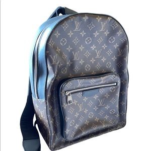 Louis Vuitton, Neverfull MM backpack color: monogram